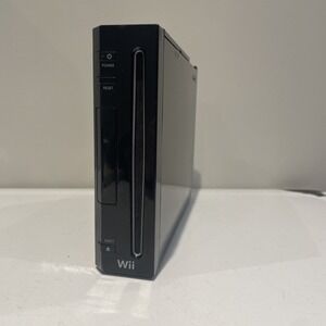 Nintendo Wii Console Only Black RVL-001 Backwards Compatible With GameCube